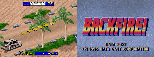 Snapshot of Back Fire (Tecmo) 