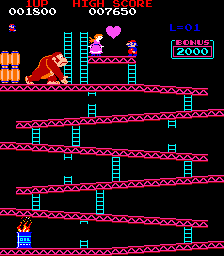 Snapshot of Donkey Kong (US, Set 1)