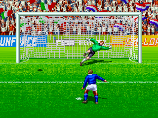 Snapshot of Dream Soccer '94 (World, M107 hardware)