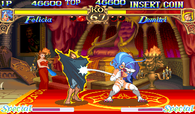 Snapshot of Darkstalkers The Night Warriors (Euro 940705)