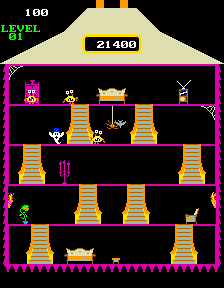 Snapshot of Eeek! (Pac-Man Conversion)