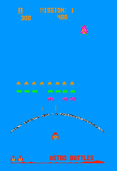 Snapshot of Gorf (Program 1)