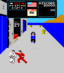 Snapshot of Karate Champ Player Vs Player (US, set 1) 