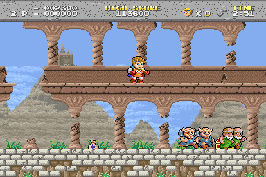 Snapshot of Legend of Hero Tonma (Japan)