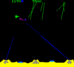 Snapshot of Missile Command (rev 3)