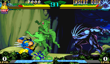 Snapshot of Marvel Super Heroes Vs. Street Fighter (Europe 970625)