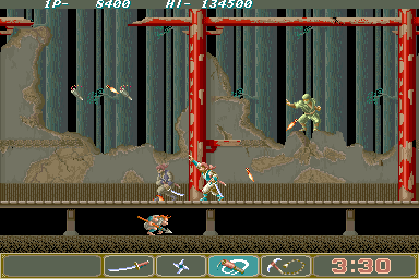 Snapshot of Ninja Spirit (Japan)