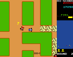 Snapshot of Rally-X (32k Ver)