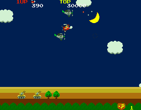Snapshot of Sky Kid Deluxe (set 1)