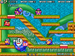 Snapshot of Snow Bros. 2 - With New Elves - Otenki Paradise (Hanafram)