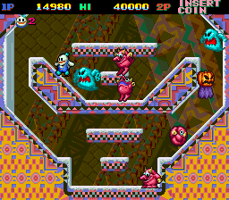 Snapshot of Snow Bros. - Nick & Tom (Japan)