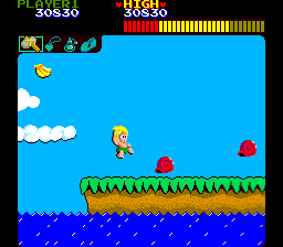 Snapshot of Wonder Boy (Set 1, 315-5177)