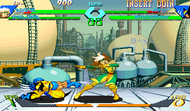 Snapshot of X-Men Vs. Street Fighter (Euro 961004)